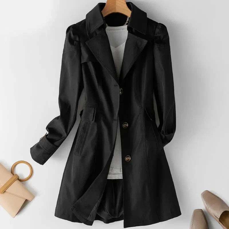 Women’s Casual Trench Coat – Timeless Everyday Layer