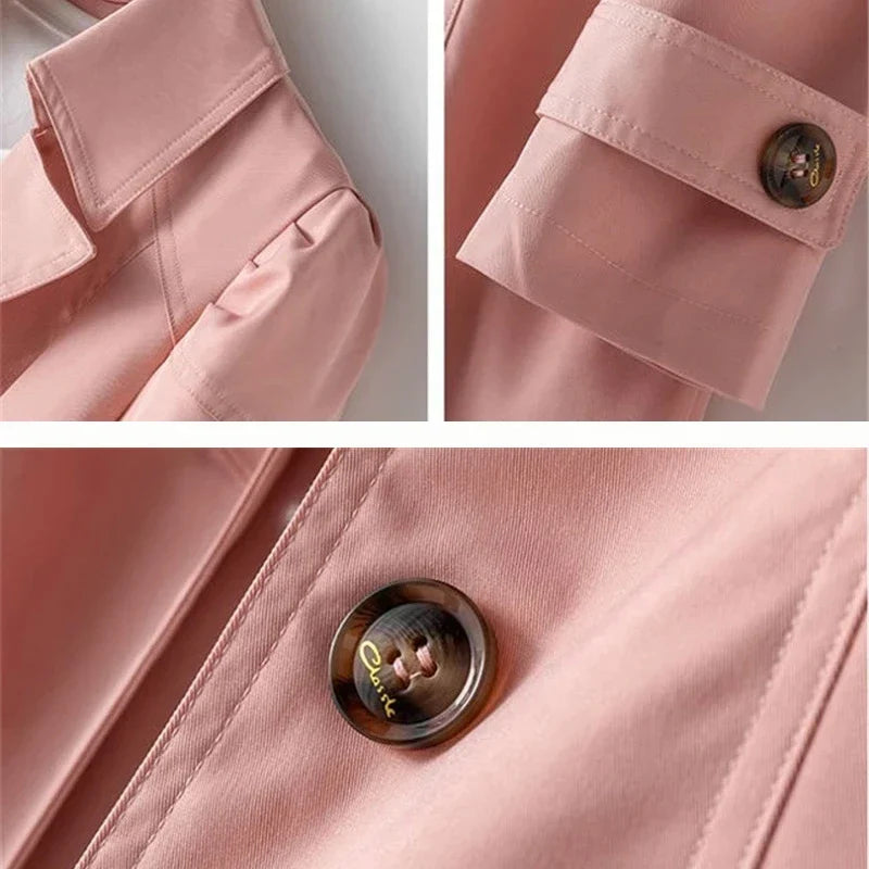 Women’s Casual Trench Coat – Timeless Everyday Layer