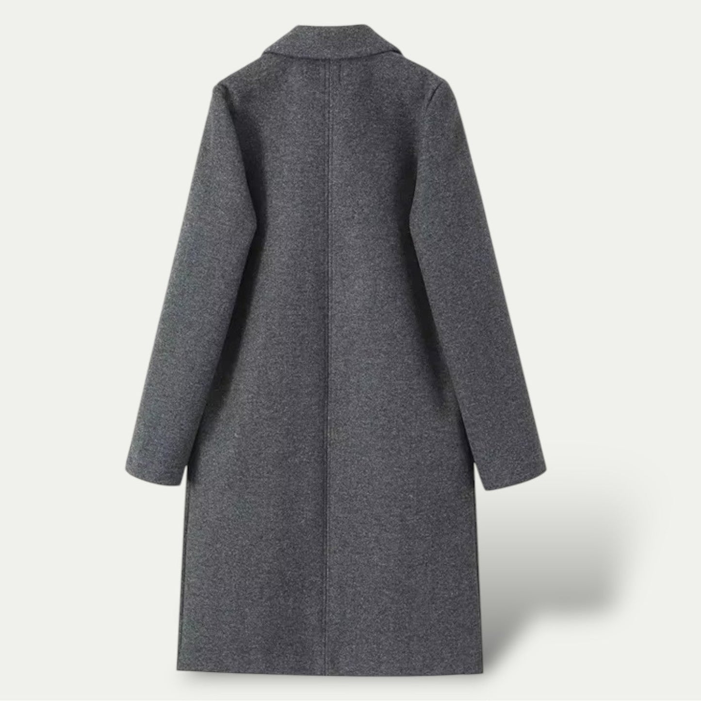Women’s Long Trench Coat – Classic Tailored Overcoat
