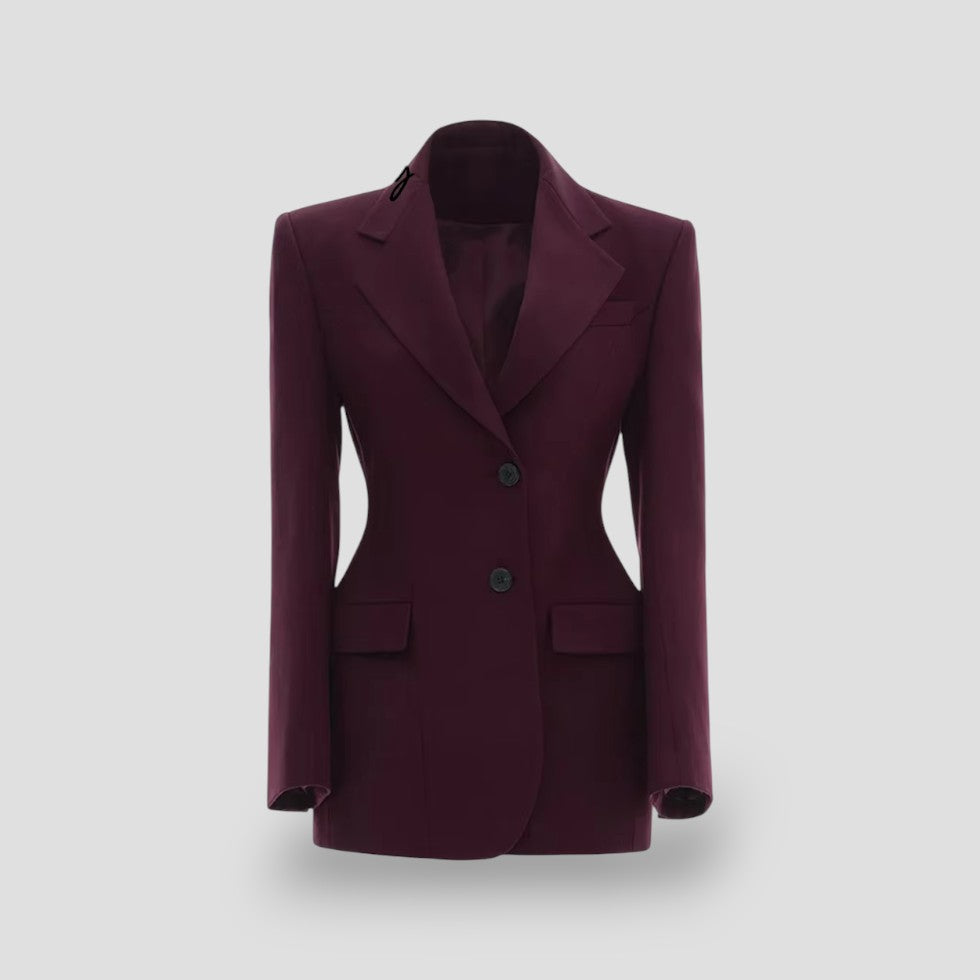 Women’s Tailored Blazer Dress – Long Sleeve Polished Formal Style