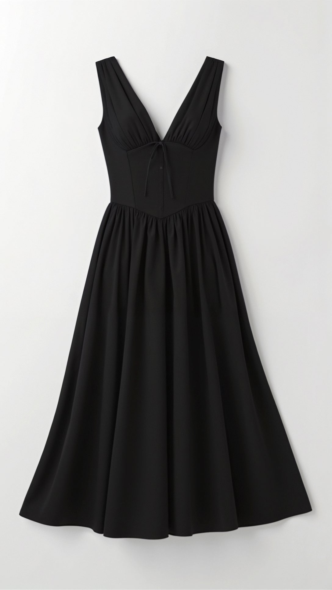 Cassiopeia Midi Plunge Dress