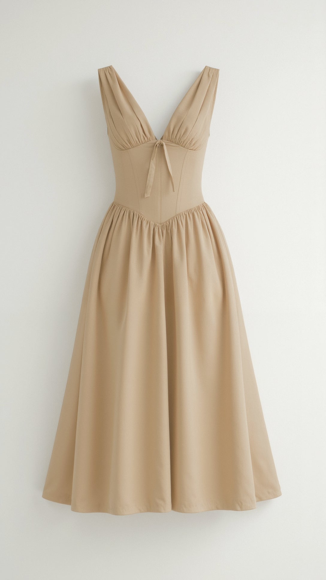 Cassiopeia Midi Plunge Dress