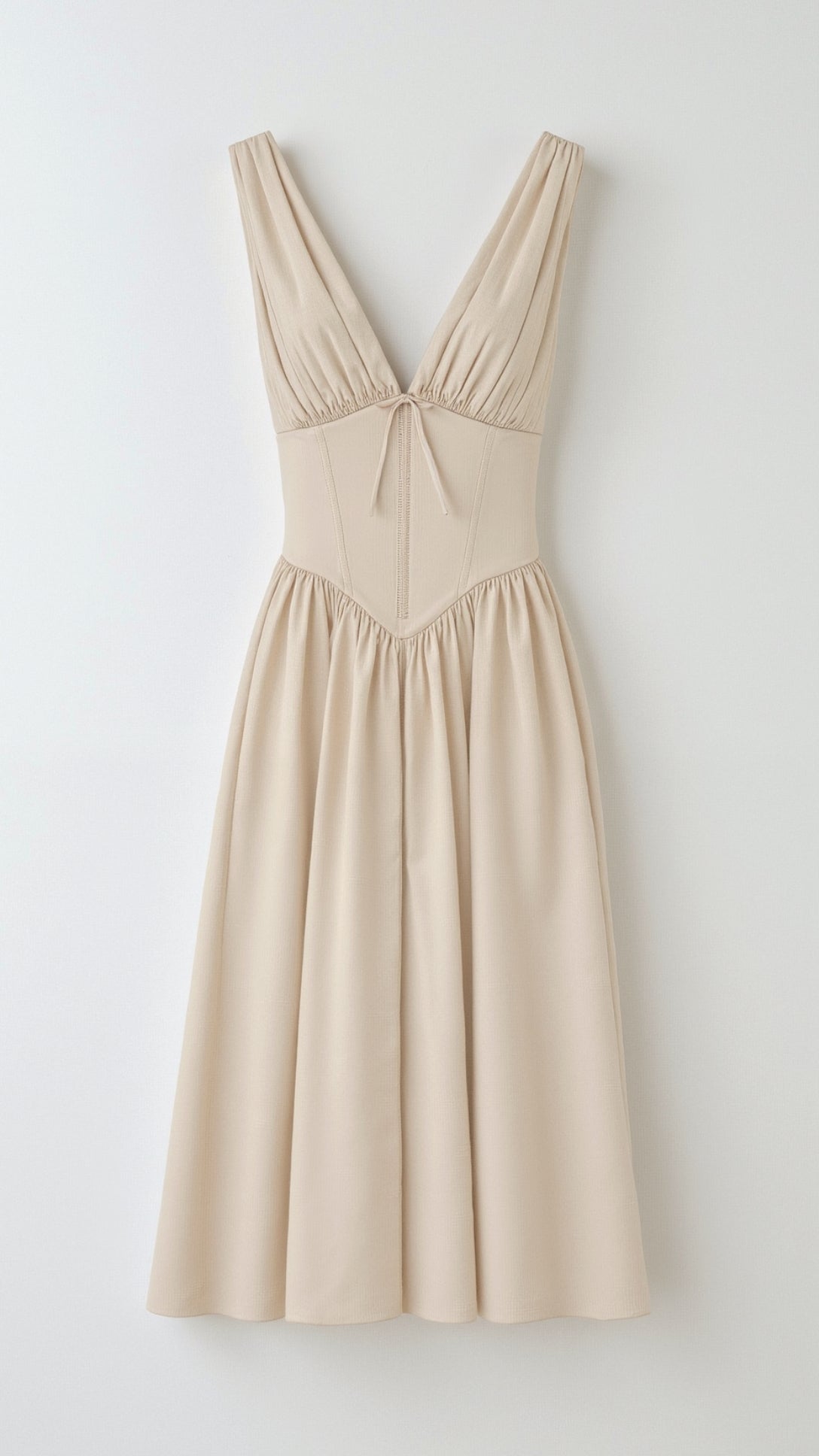 Cassiopeia Midi Plunge Dress