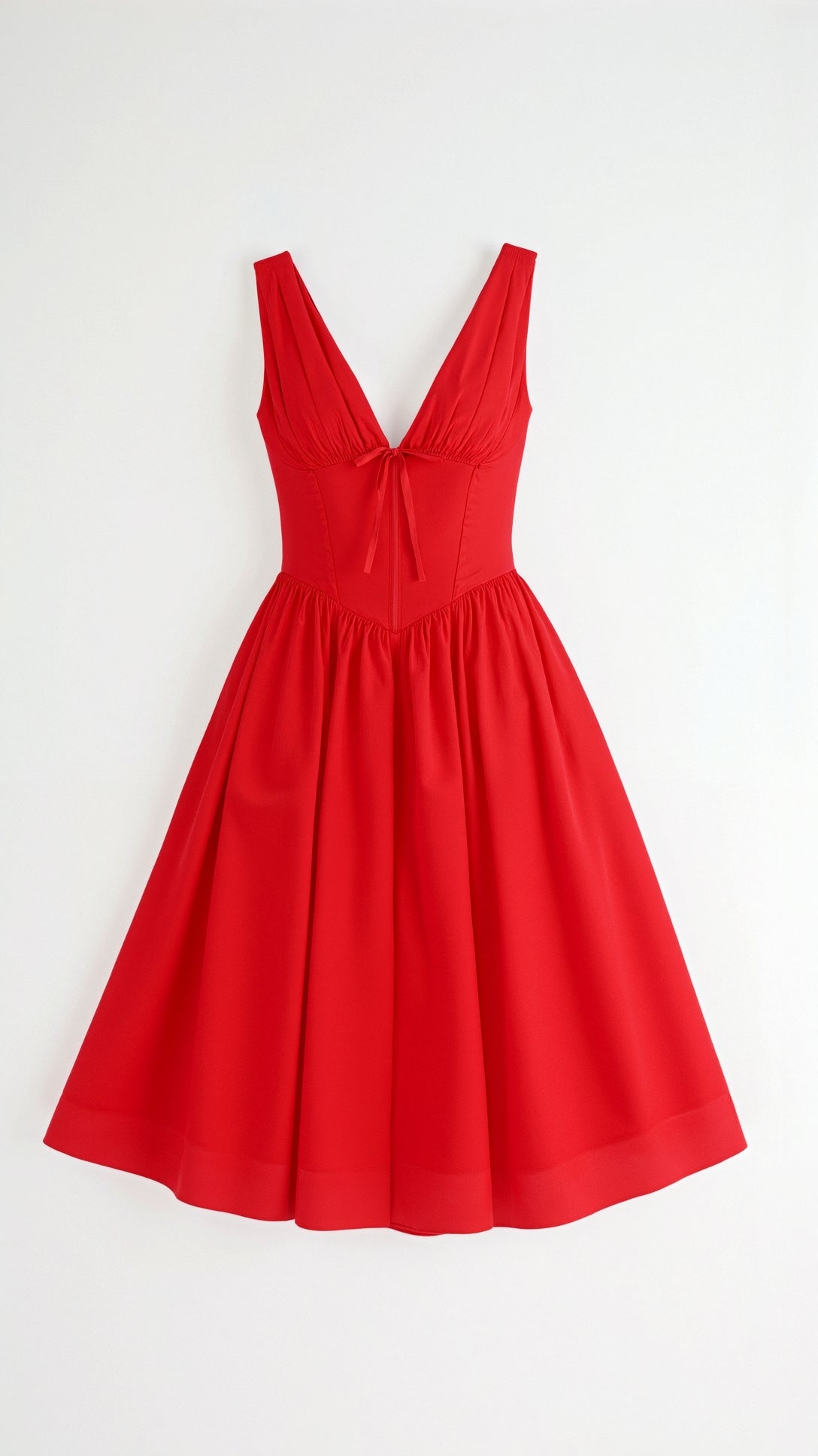 Cassiopeia Midi Plunge Dress