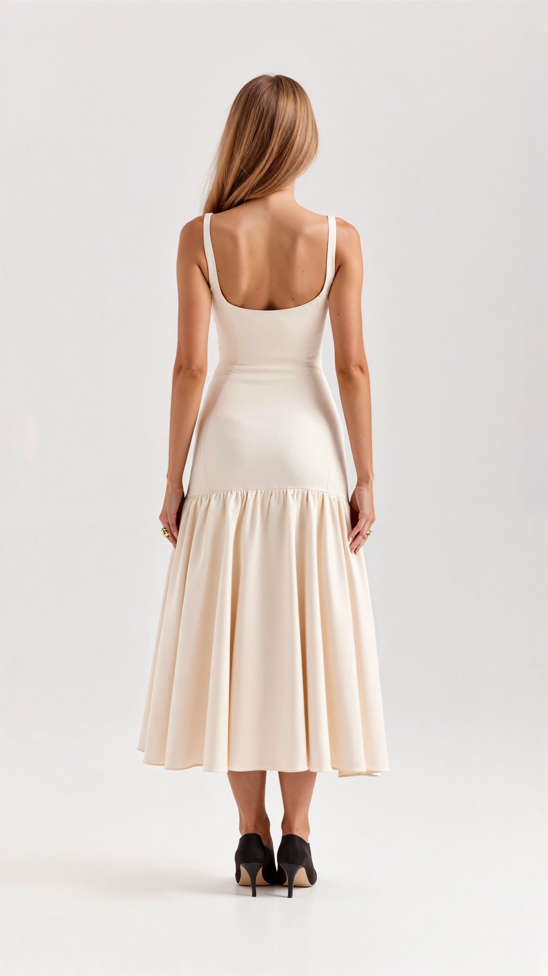 Evelisse Flare Midi Dress