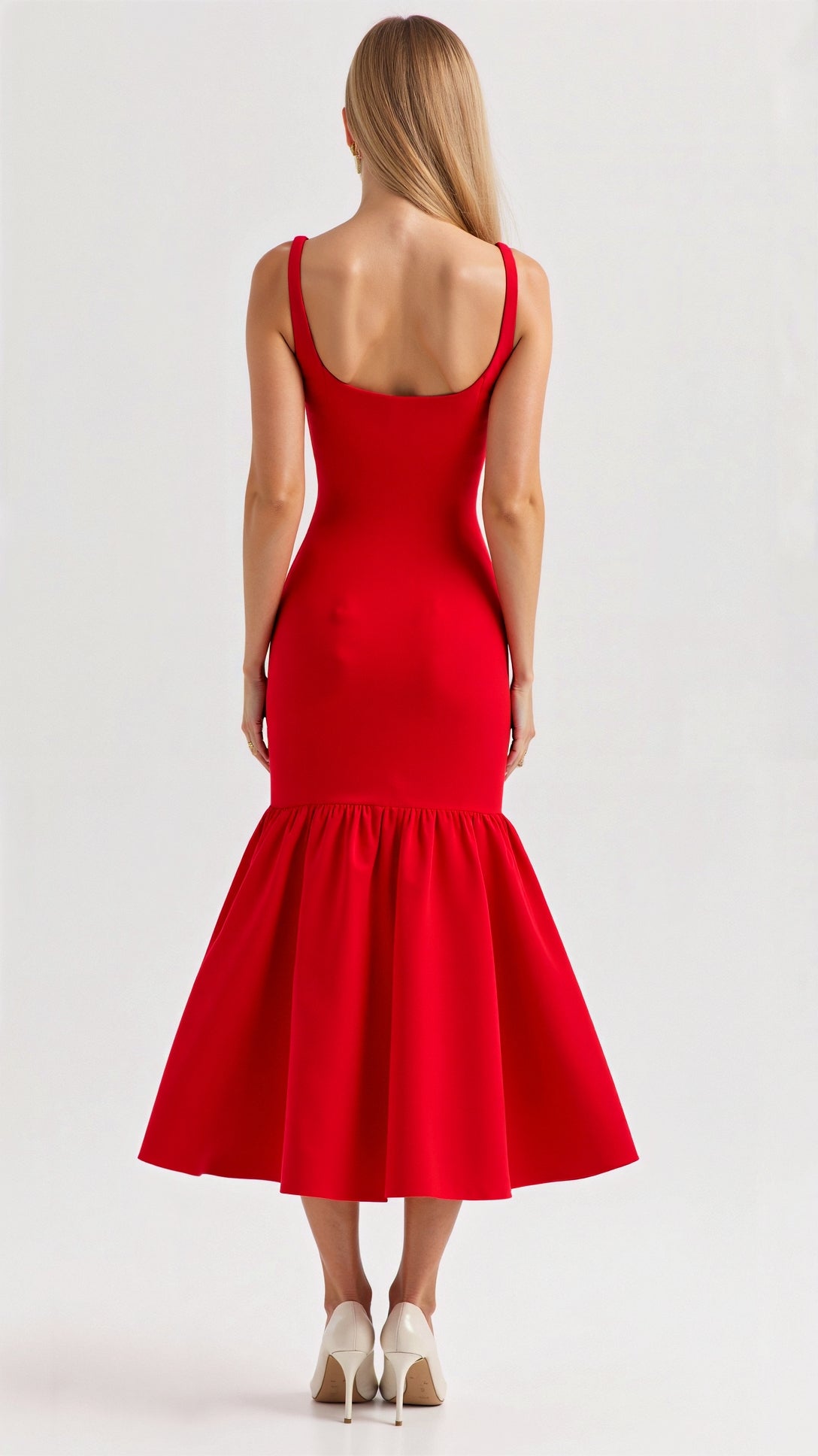 Evelisse Flare Midi Dress