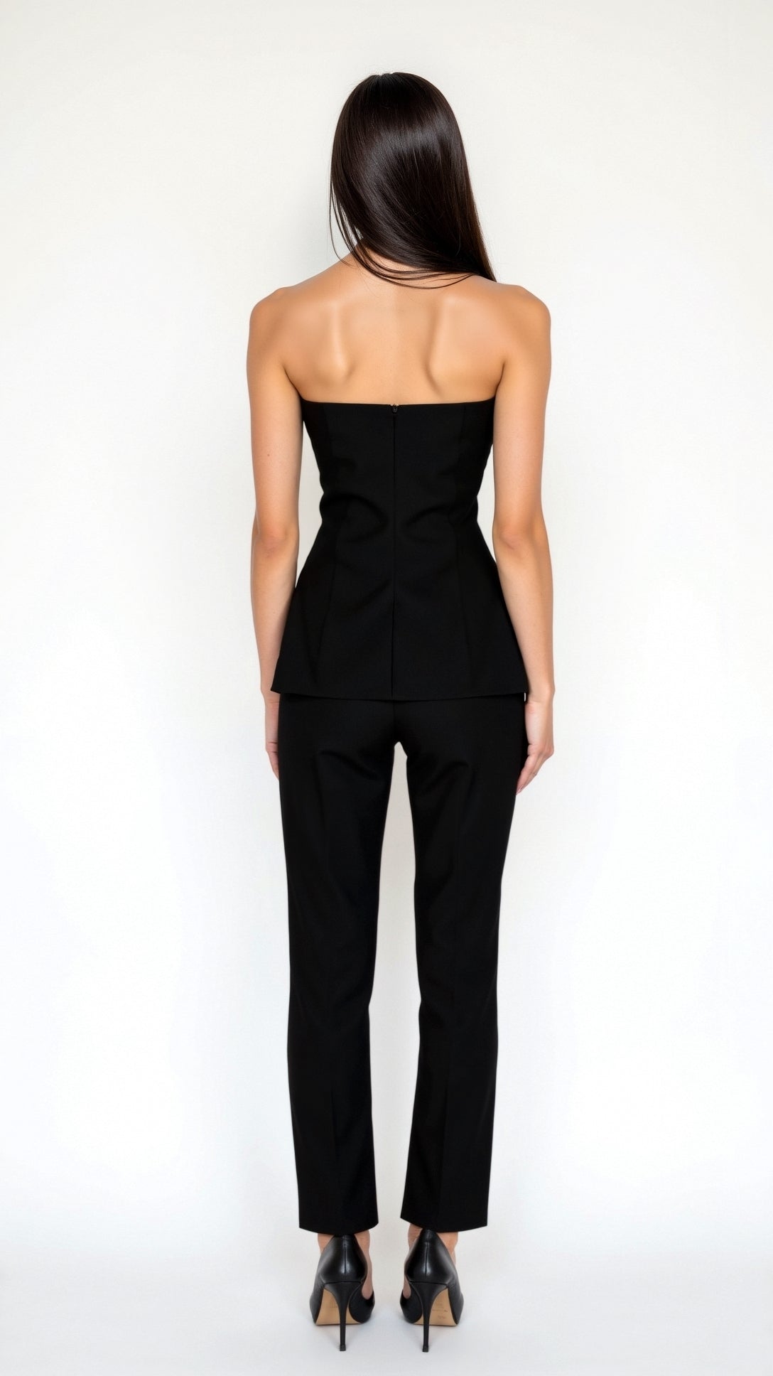 Fiona Strapless Blazer Top