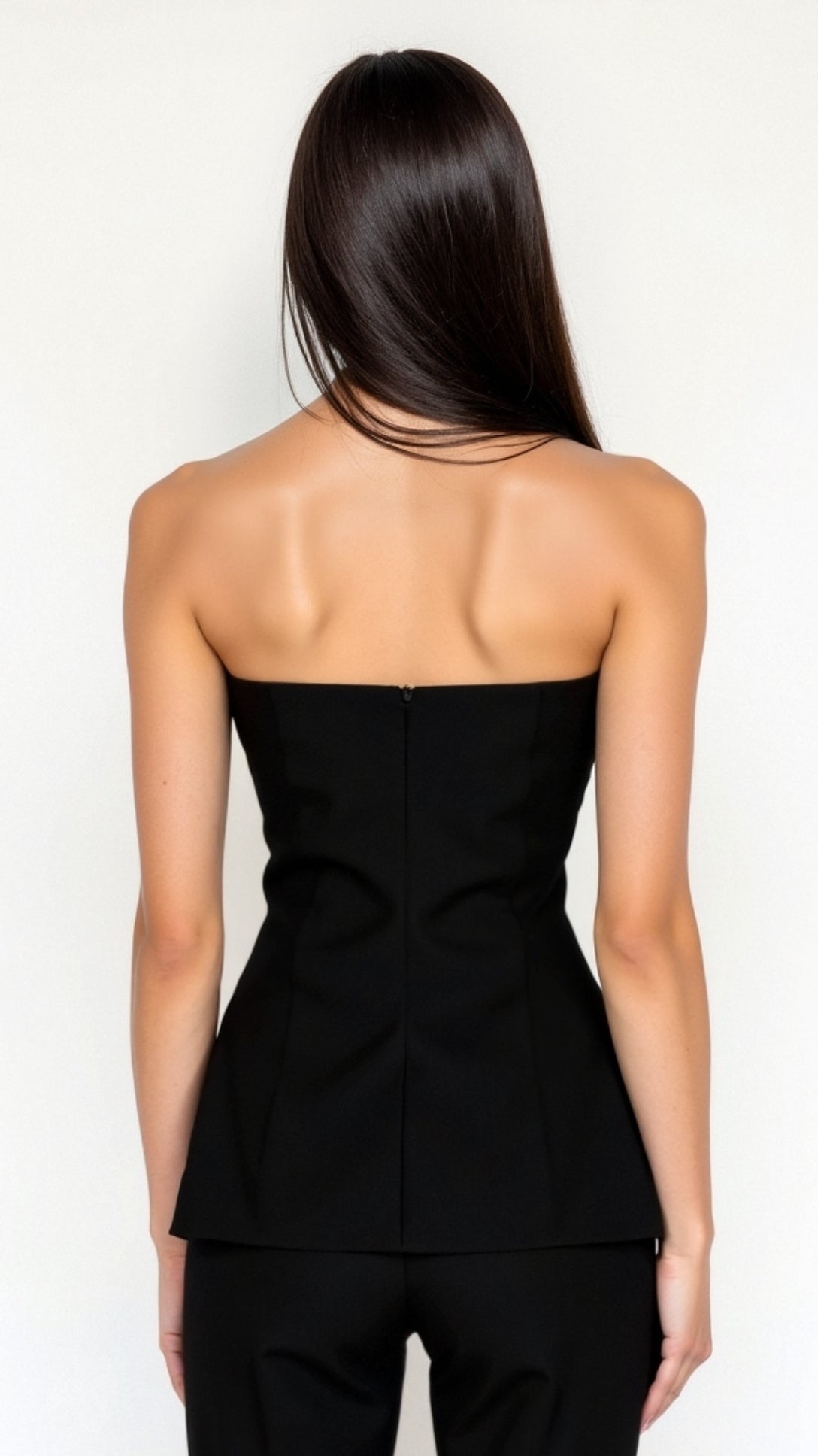 Fiona Strapless Blazer Top