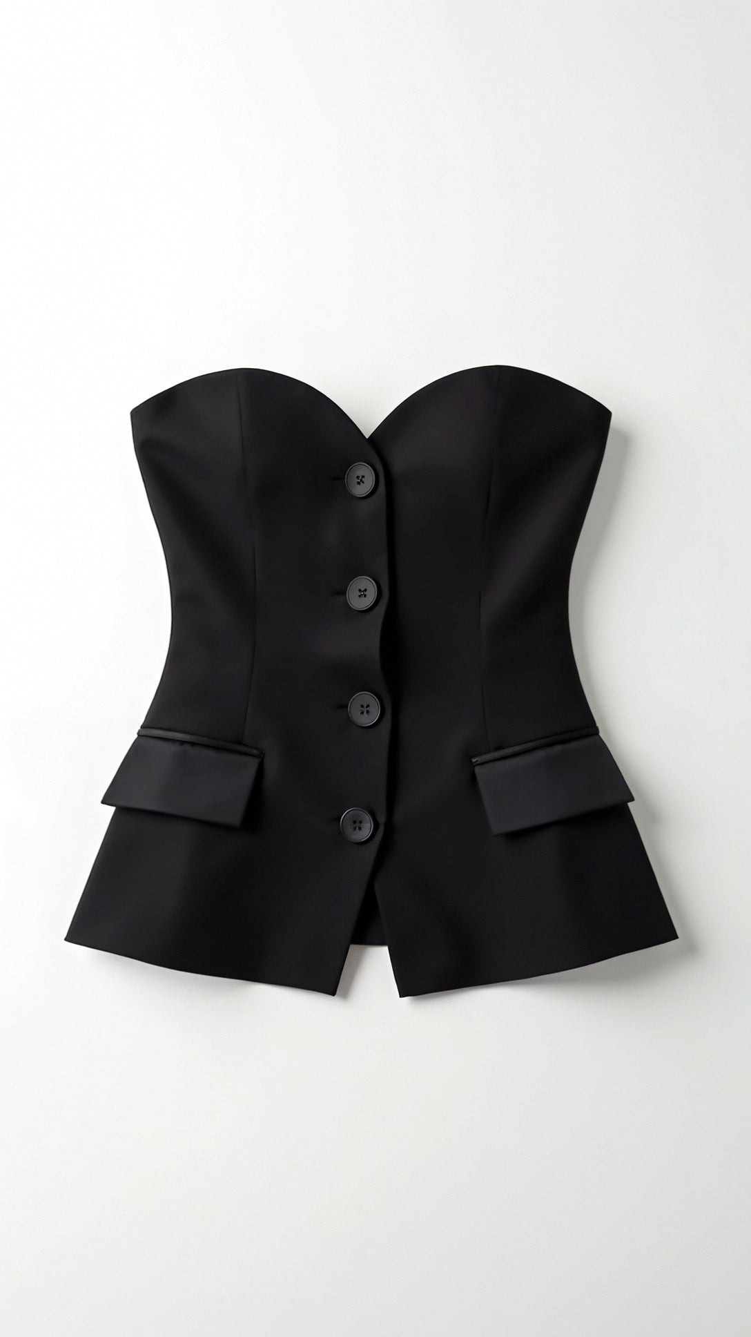 Fiona Strapless Blazer Top