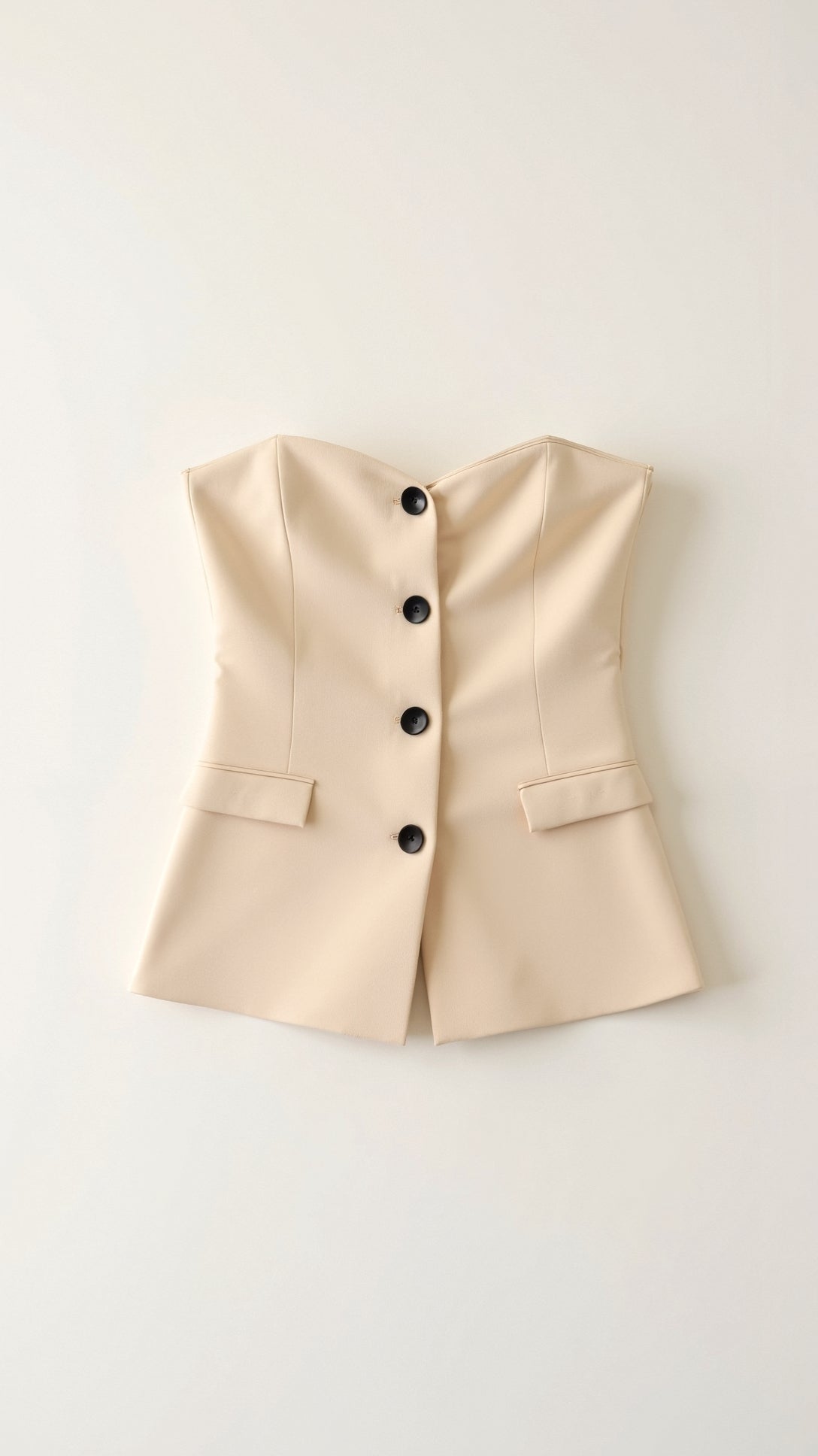 Fiona Strapless Blazer Top