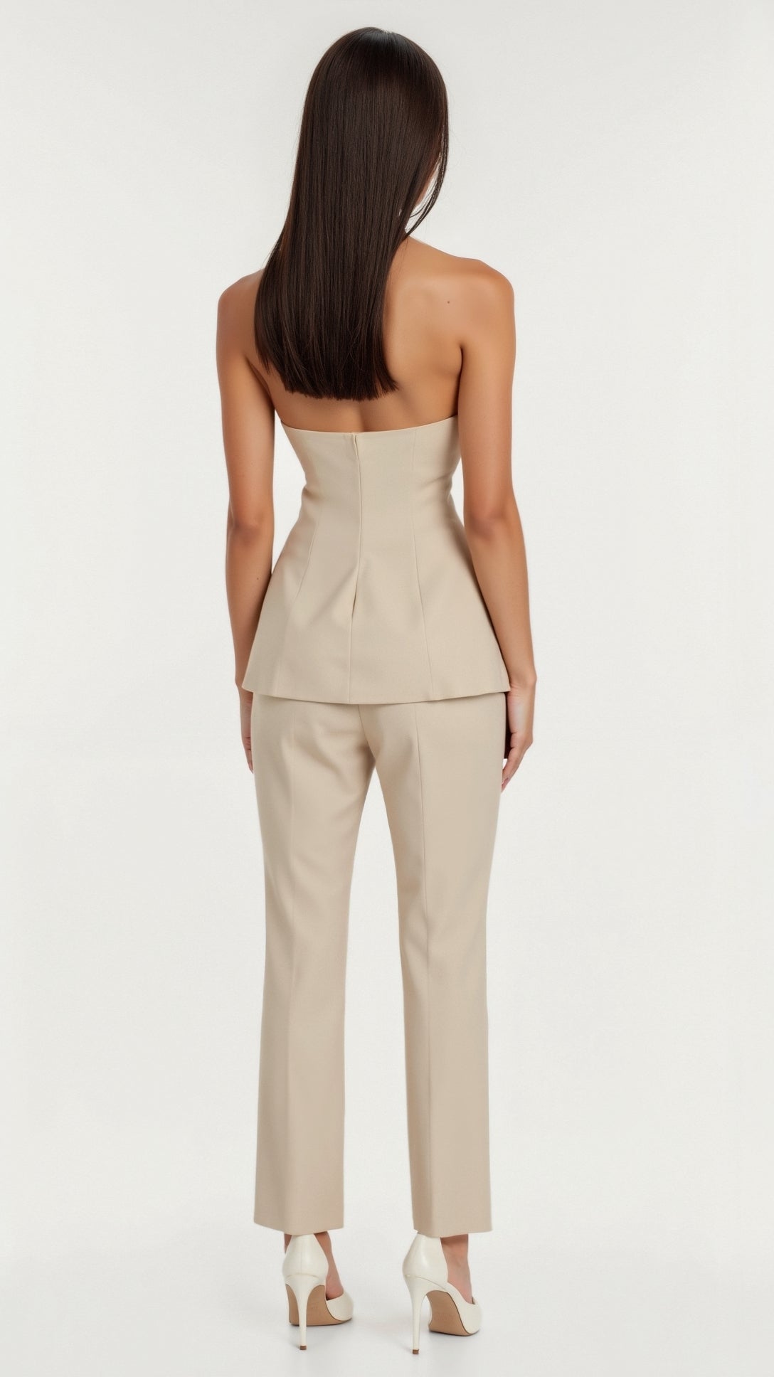 Fiona Strapless Blazer Top