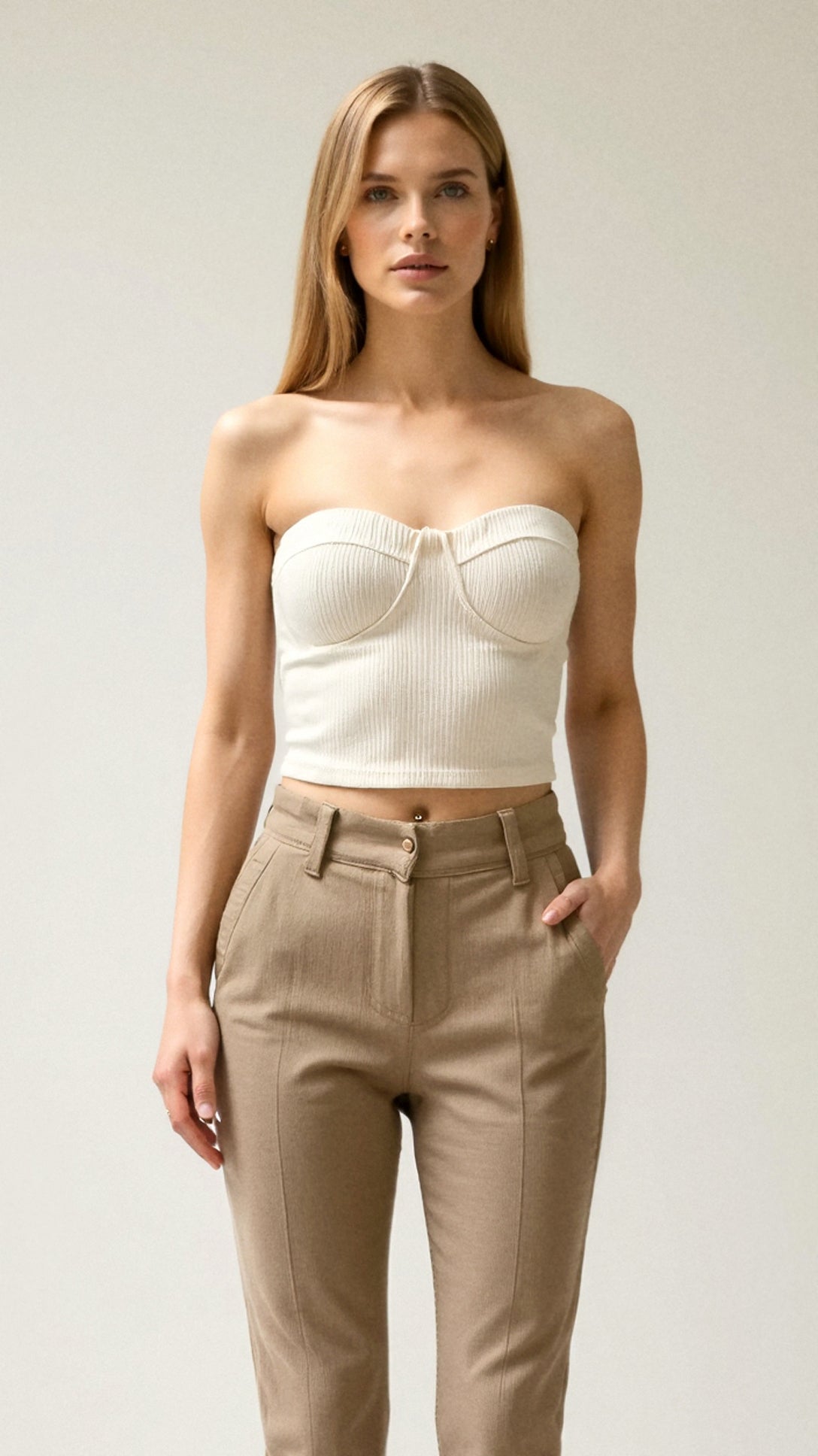 Hermione Strapless Tank Top