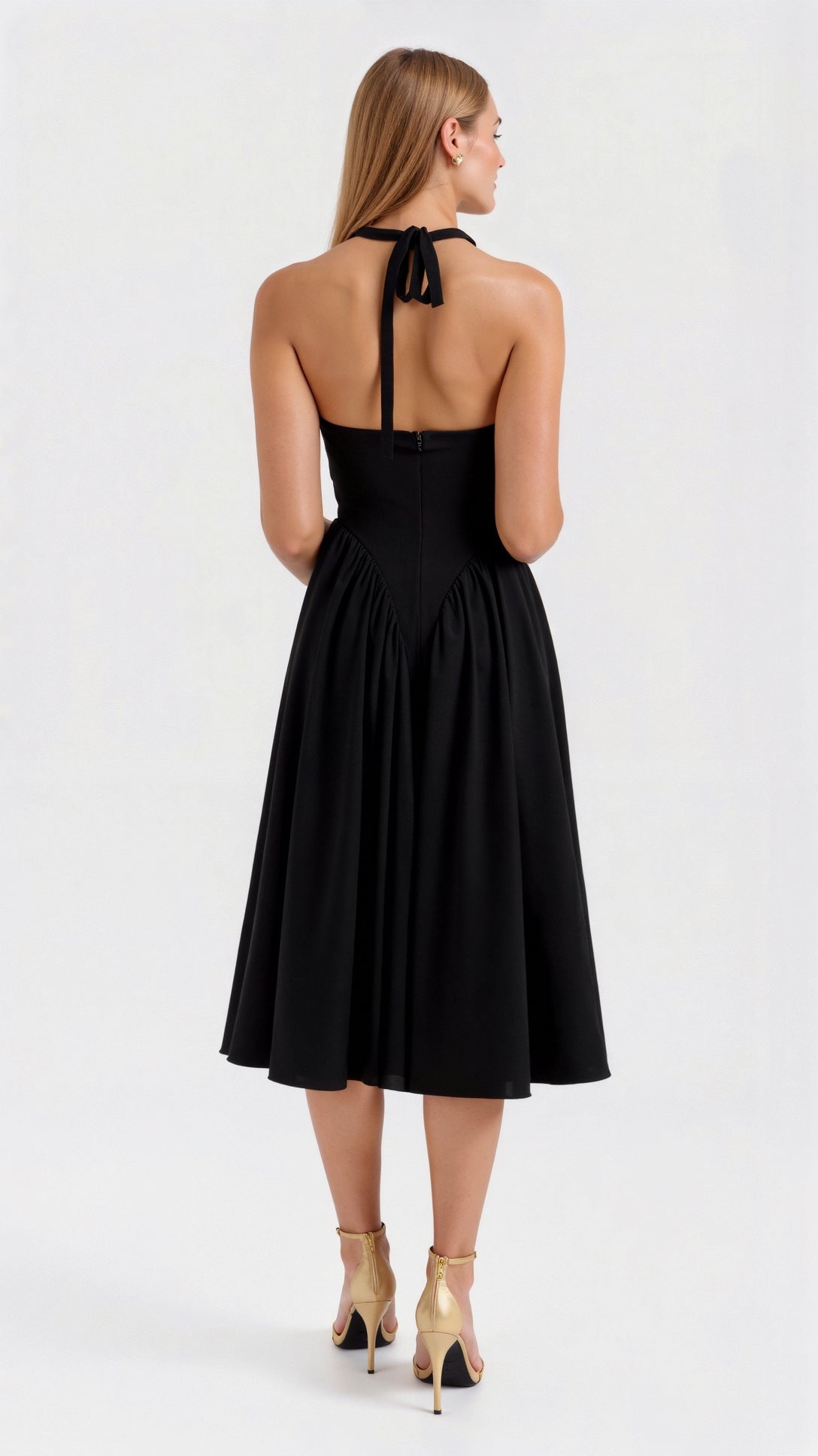 Ianthe Halter Midi Dress