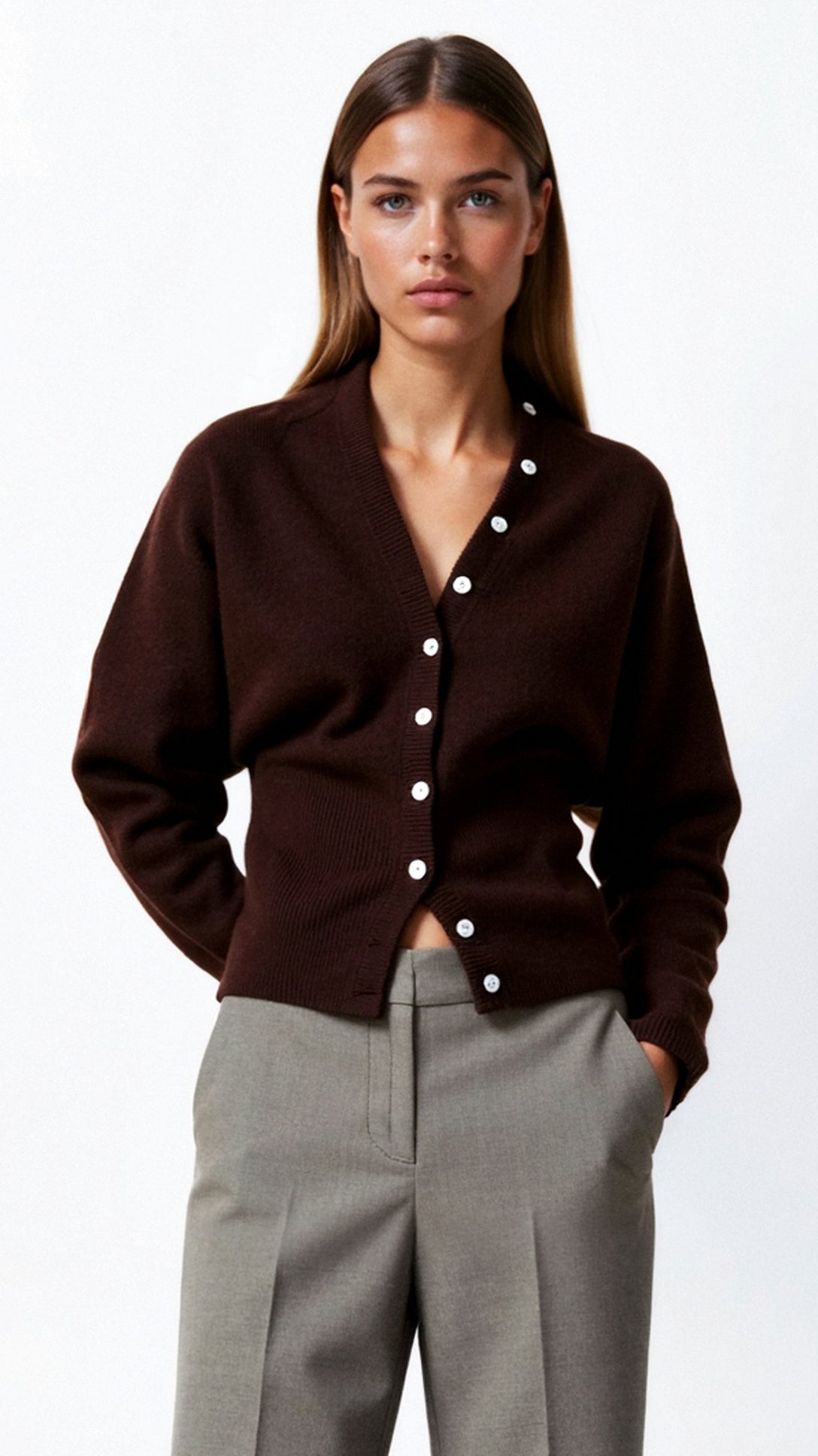Jane Knitted Long Sleeve Cardigan