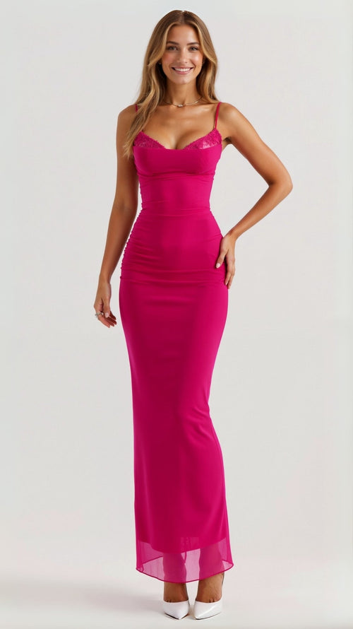 Lavinia Maxi Bodycon Slip Dress