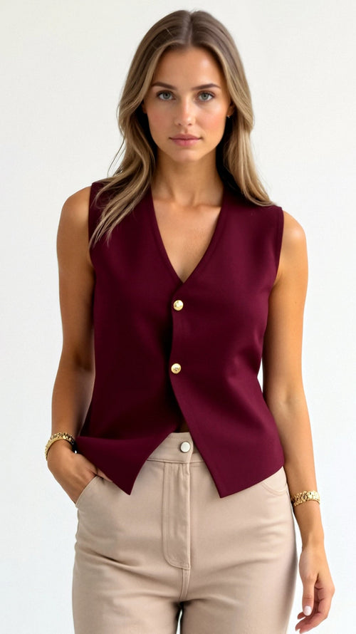 Lily Knit Waistcoat