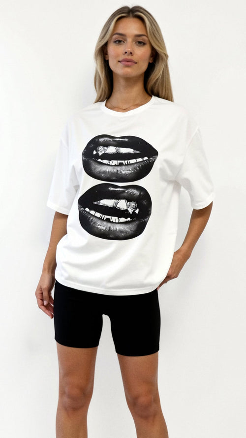 Natalia Oversized Graphic T-Shirt