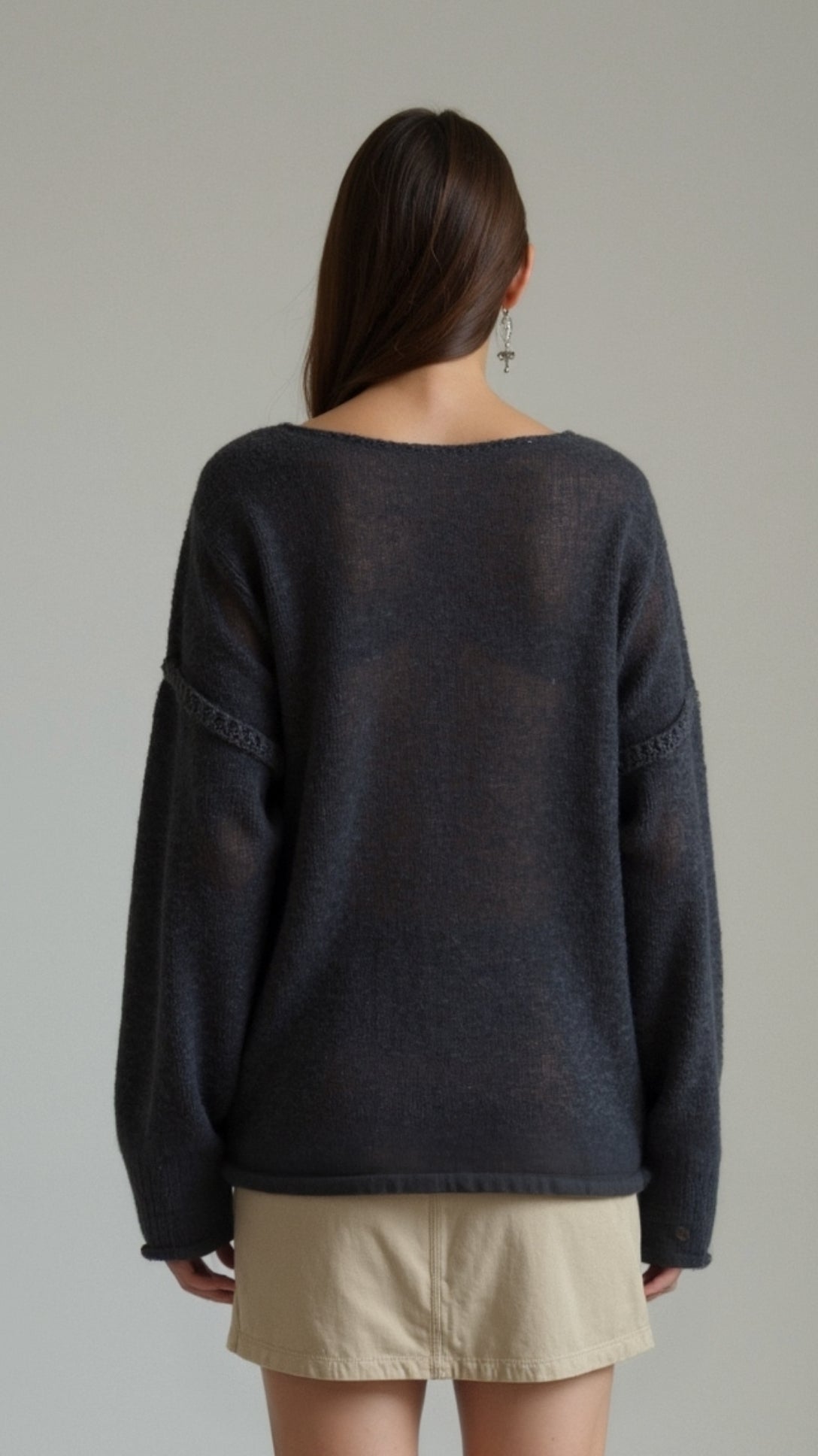 Pam Oversized Knit Top