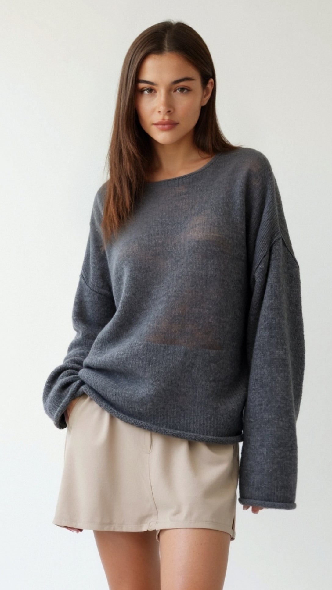Pam Oversized Knit Top