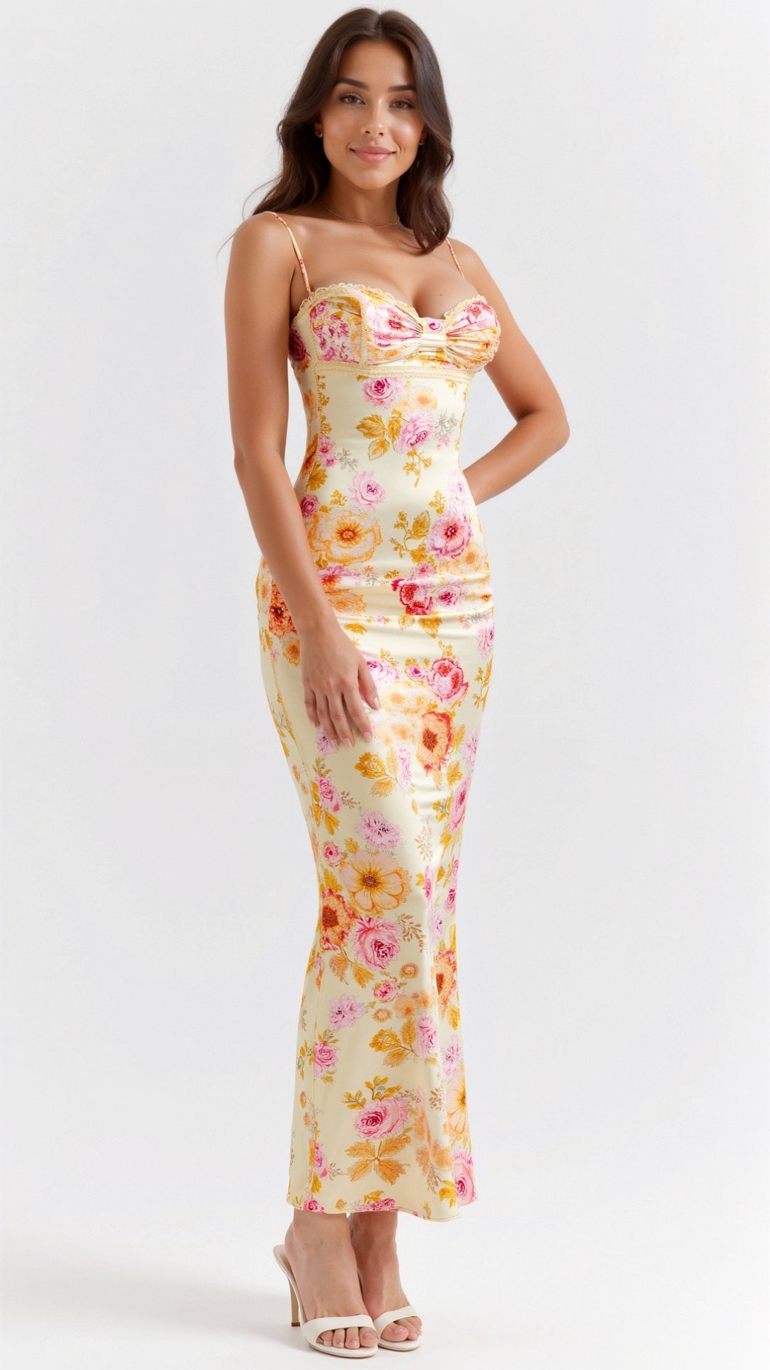 Rafaella Maxi Bodycon Slip Dress