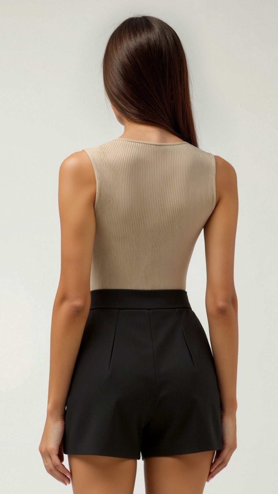 Rain Ribbed Tank Top