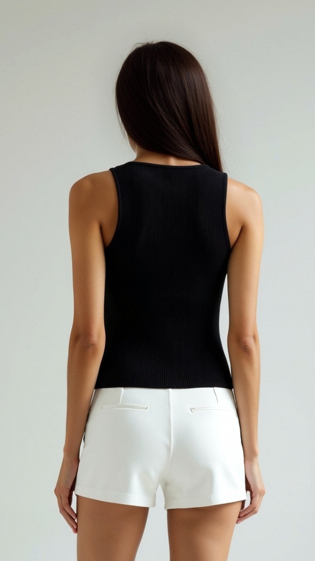Rain Ribbed Tank Top