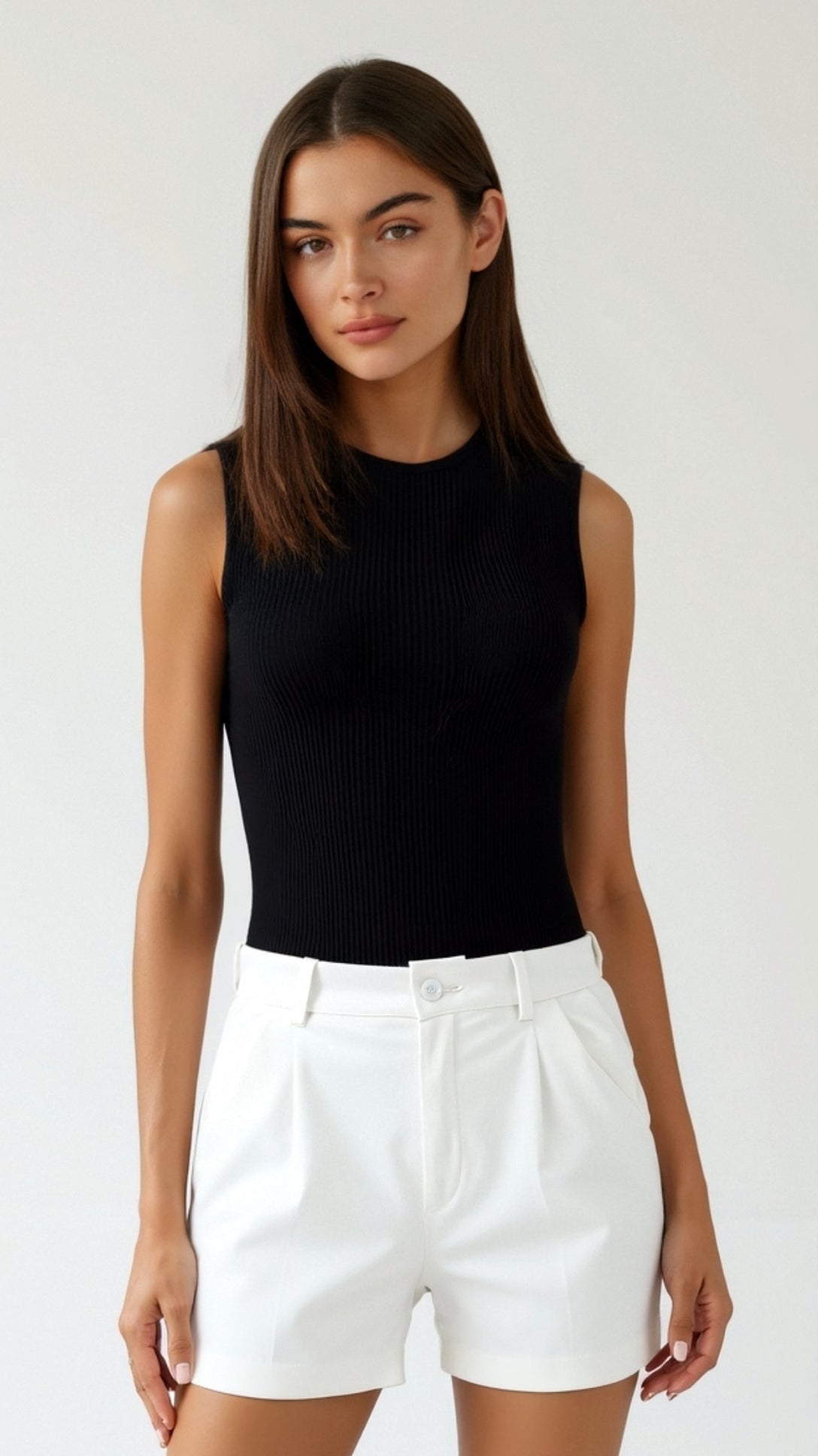 Rain Ribbed Tank Top