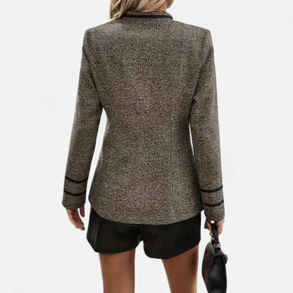 Women’s Heritage-Inspired Casual Coat – Refined Autumn Winter Design