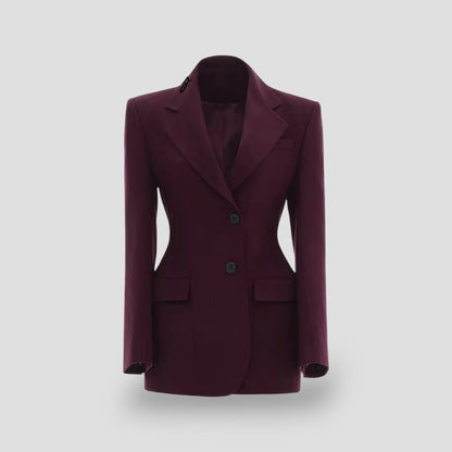 Women’s Tailored Blazer Dress – Long Sleeve Polished Formal Style