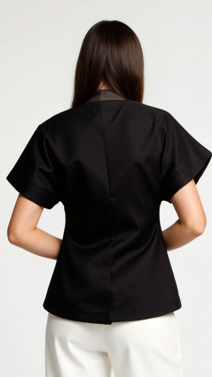 Amy V-neck Blouse