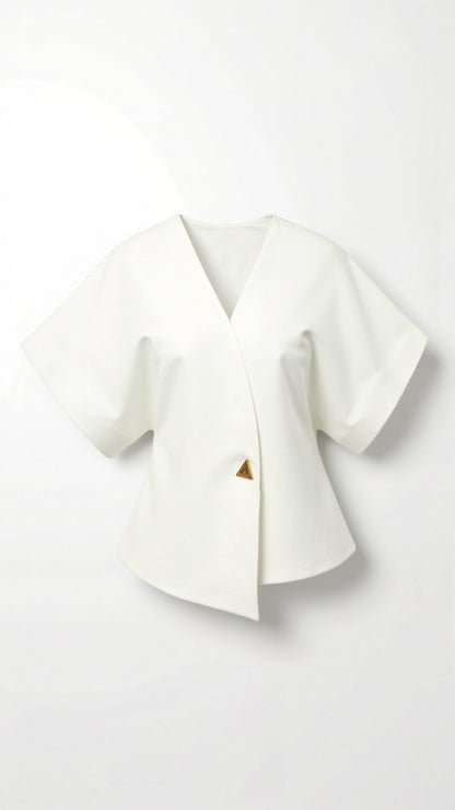 Amy V-neck Blouse