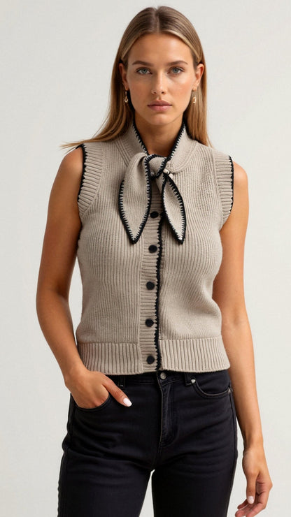 Blair Knitted Sweater Vest