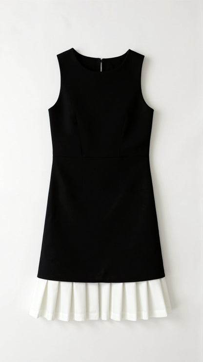 Celine Sleeveless A-line Mini Dress