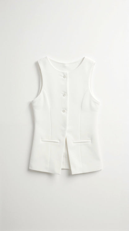 Ellie Buttoned Tank Top