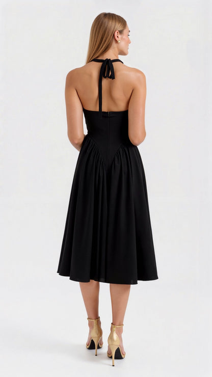 Ianthe Halter Midi Dress