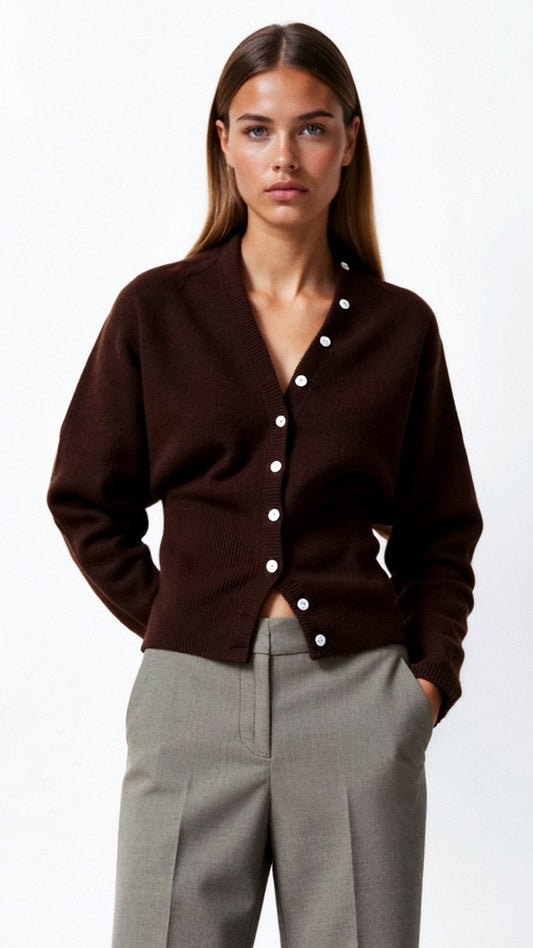 Jane Knitted Long Sleeve Cardigan