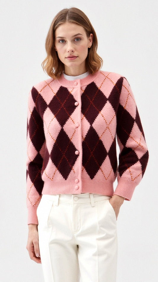 Melody Knitted Long Sleeve Cardigan