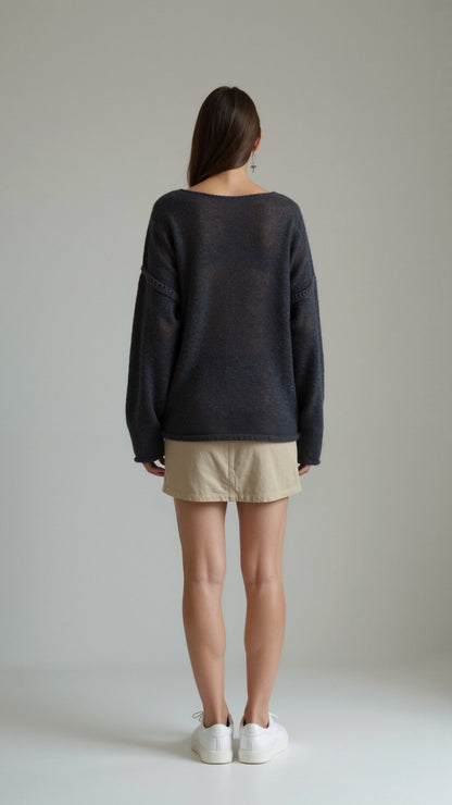 Pam Oversized Knit Top