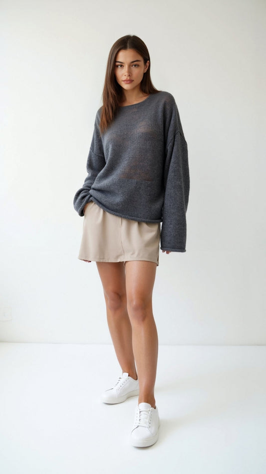 Pam Oversized Knit Top