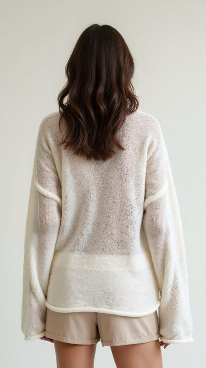 Pam Oversized Knit Top