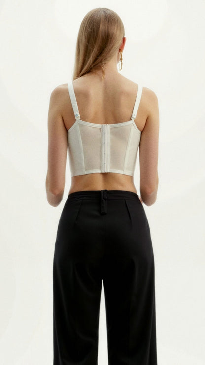 Penelope Corset Crop Top